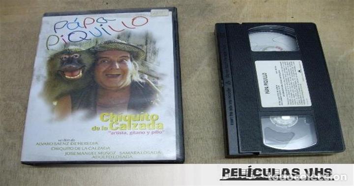 Cin&eacute;ma: Pel&iacute;cula Papa Piquillo en VHS