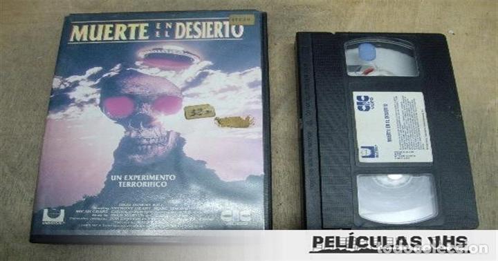 Cine: Pel&iacute;cula Muerte En El Desierto en VHS