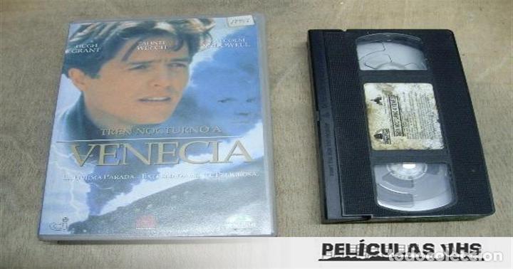 Cin&eacute;ma: Pel&iacute;cula Tren Nocturno A Venecia en VHS