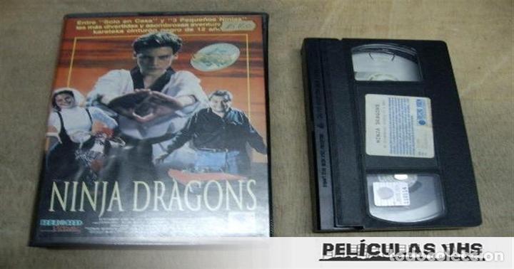 Cin&eacute;ma: Pel&iacute;cula Ninja Dragons en VHS