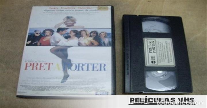 Cin&eacute;ma: Pel&iacute;cula Pret A Porter en VHS