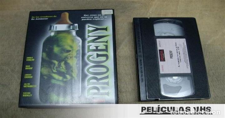 Cinema: Pel&iacute;cula Progeny en VHS