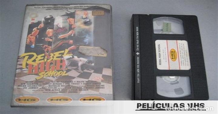 Cine: Pel&iacute;cula Rebel High School en VHS