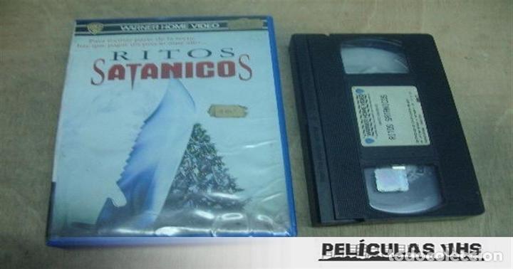 Cine: Pel&iacute;cula Ritos Satanicos en VHS