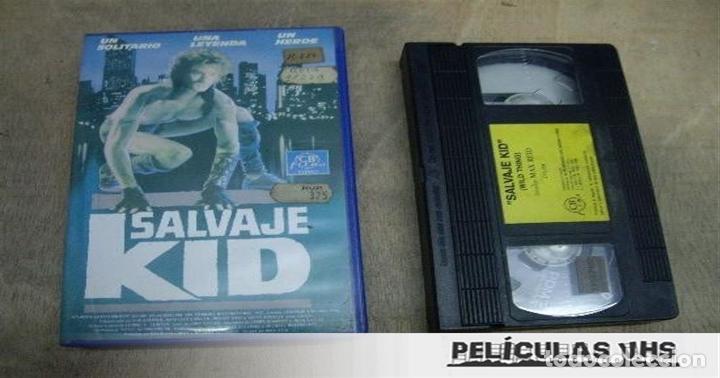 Cine: Pel&iacute;cula Salvaje Kid en VHS