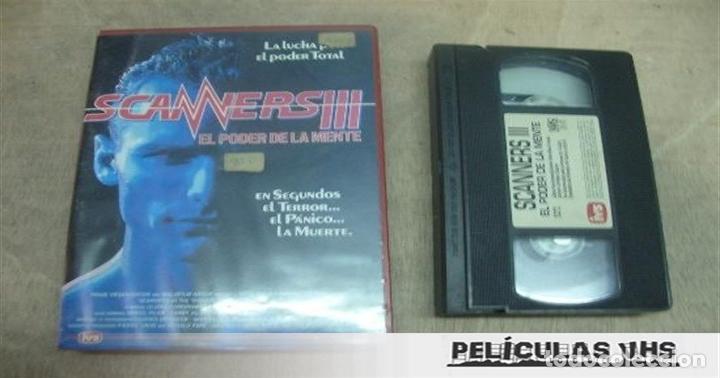 Cine: Pel&iacute;cula Scaners Iii en VHS