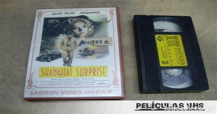 Cin&eacute;ma: Pel&iacute;cula Shangai Surprise en VHS