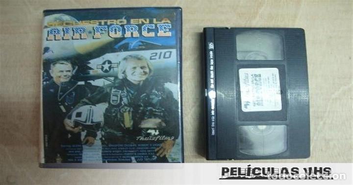 Cine: Pel&iacute;cula Secuestro En La Air Force en VHS