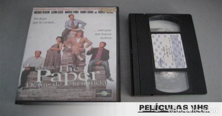 Cin&eacute;ma: Pel&iacute;cula The Paper en VHS
