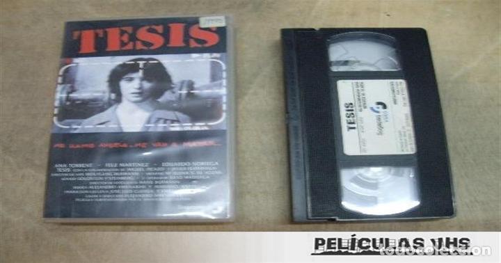 Cine: Pel&iacute;cula Tesis en VHS - Foto 1