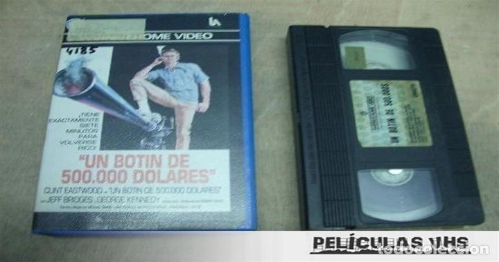 Cine: Pel&iacute;cula Un Bot&iacute;n De 500.000 Dolares en VHS