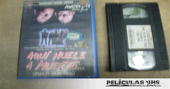 Cine: Pel&iacute;cula Aqu&iacute; Huele A Muerto en VHS