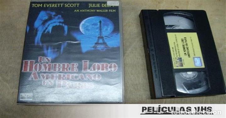 Cine: Pel&iacute;cula Un Hombre Lobo Americano En Paris en VHS