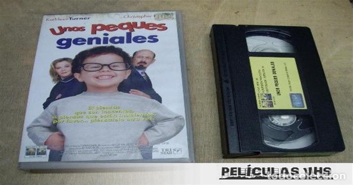 Cine: Pel&iacute;cula Unos Peques Geniales en VHS