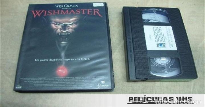 Cine: Pel&iacute;cula Wishmaster en VHS - Foto 1