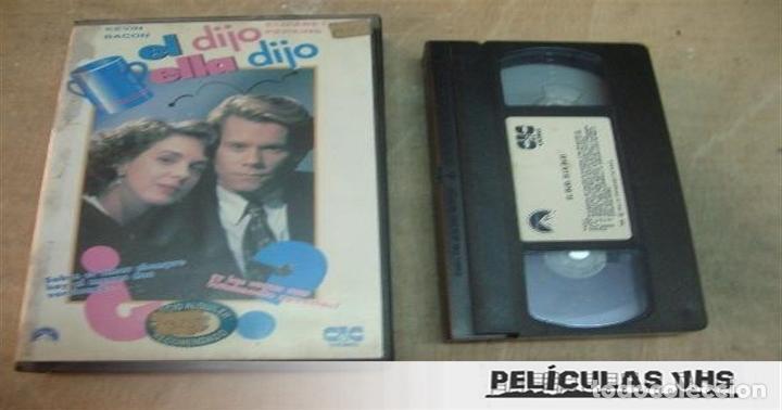 Cin&eacute;ma: Pel&iacute;cula El Dijo Ella Dijo en VHS