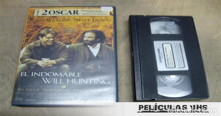 Cinema: Pel&iacute;cula El Indomable Will Hunting en VHS