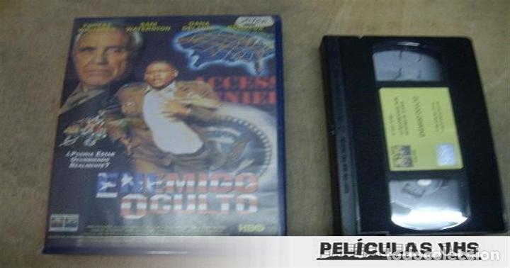 Cine: Pel&iacute;cula Enemigo Oculto en VHS