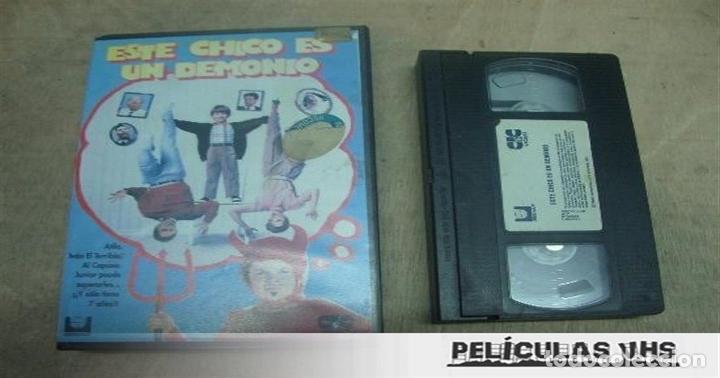 Cin&eacute;ma: Pel&iacute;cula Este Chico Es Un Demonio en VHS