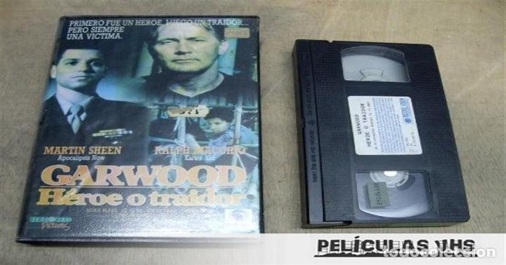 Cinema: Pel&iacute;cula Garwood H&eacute;roe O Traidor en VHS