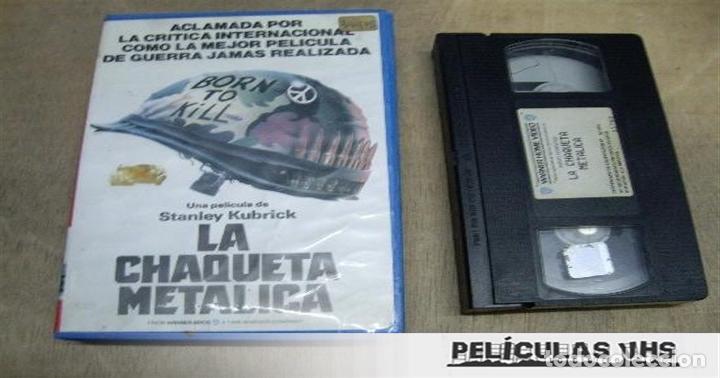 Cinema: Pel&iacute;cula La Chaqueta Met&aacute;lica en VHS