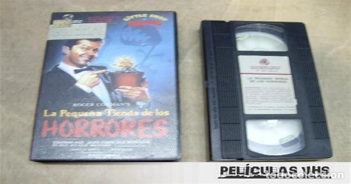 Cine: Pel&iacute;cula La Peque&ntilde;a Tienda De Los Horrores en VHS