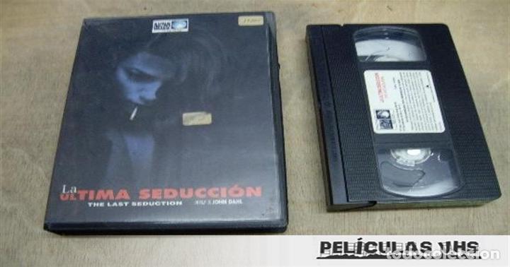 Cinema: Pel&iacute;cula La &Uacute;ltima Seducci&oacute;n en VHS