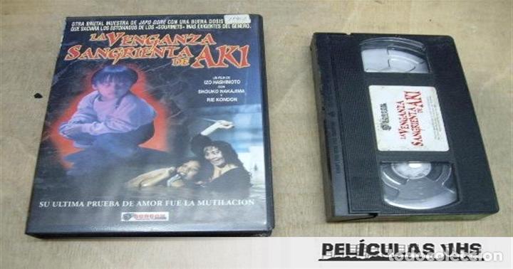 Cinema: Pel&iacute;cula La Venganza Sangrienta De Aki en VHS
