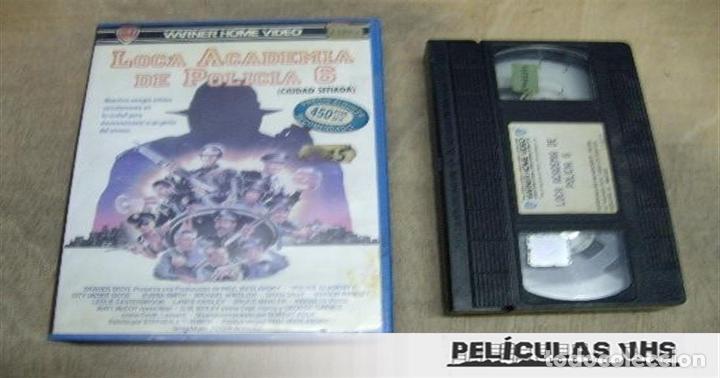 Cinema: Pel&iacute;cula Loca Academia De Polic&iacute;a 6 en VHS