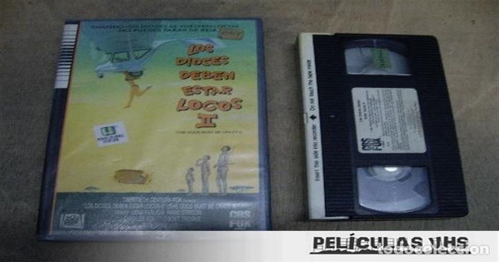 Cinema: Pel&iacute;cula Los Dioses Deben Estar Locos Ii en VHS