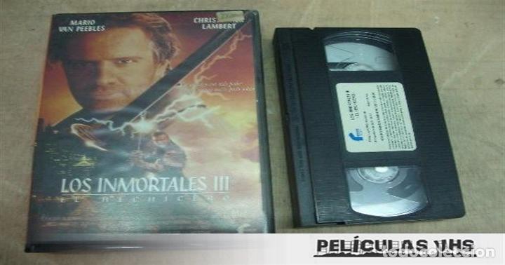 Cin&eacute;ma: Pel&iacute;cula Los Inmortales 3 en VHS