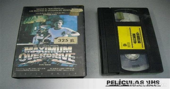 Cine: Pel&iacute;cula Maximum Overdrive en VHS - Foto 1