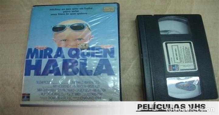 Cin&eacute;ma: Pel&iacute;cula Mira Quien Habla en VHS
