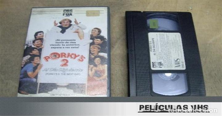 Cin&eacute;ma: Pel&iacute;cula Porky'S 2 en VHS