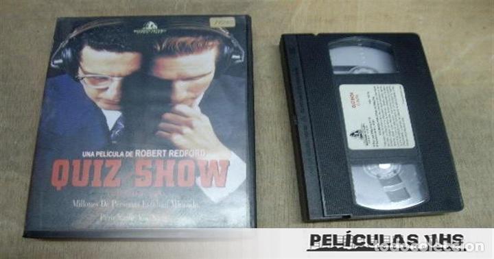 Cinema: Pel&iacute;cula Quiz Show en VHS