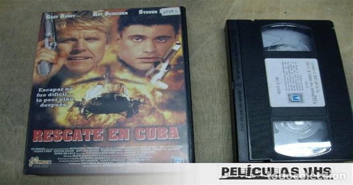 Cinema: Pel&iacute;cula Rescate En Cuba en VHS