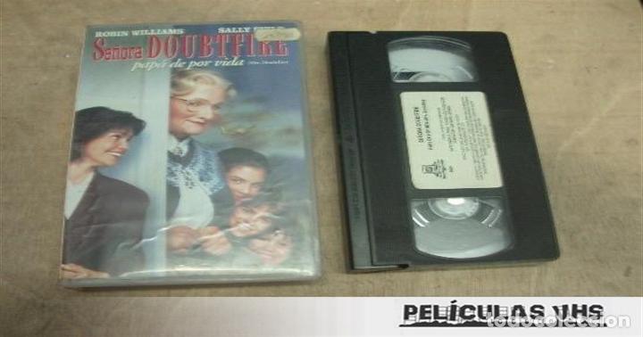 Cine: Pel&iacute;cula Se&ntilde;ora Doubtfire en VHS - Foto 1