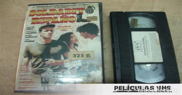 Cine: Pel&iacute;cula Soldadito Espa&ntilde;ol en VHS
