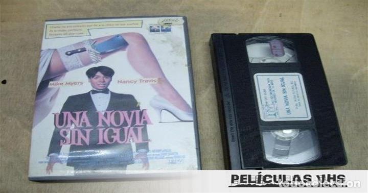 Cine: Pel&iacute;cula Una Novia Sin Igual en VHS
