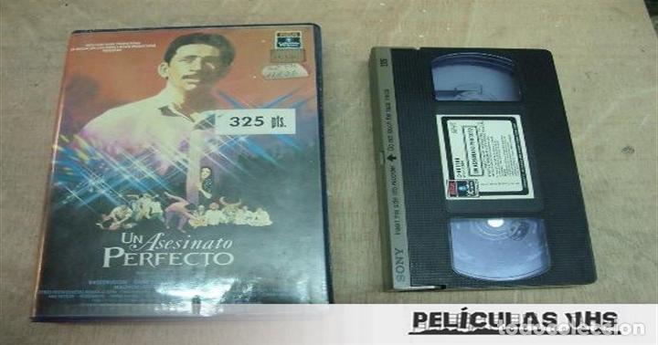 Cine: Pel&iacute;cula Un Asesino Perfecto en VHS