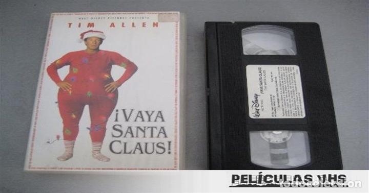 Cine: Pel&iacute;cula Vaya Santa Claus en VHS