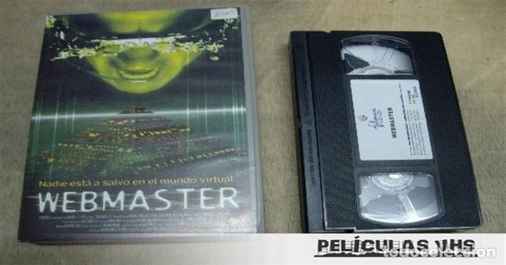 Cine: Pel&iacute;cula Webmaster en VHS