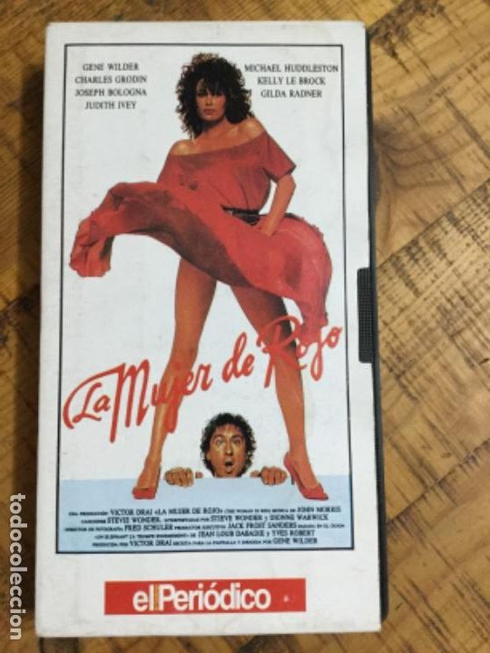 Cinema: LA MUJER DE ROJO - VHS - EL PERI&Oacute;DICO -