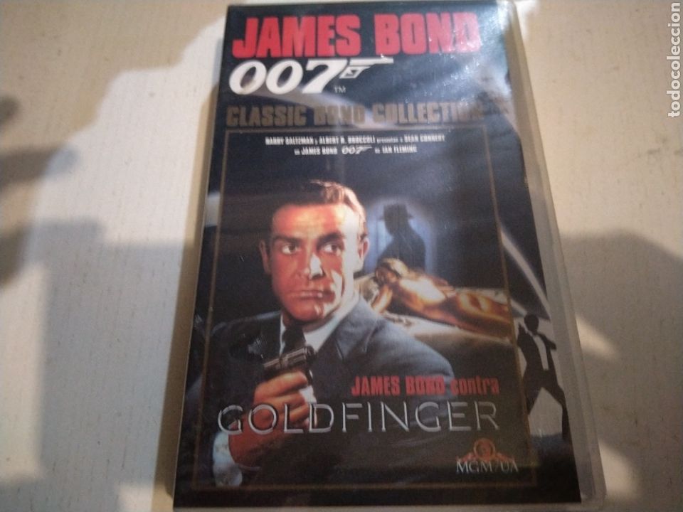 Cine: VHS- Goldfinger- Classic Bond collection- Precintada