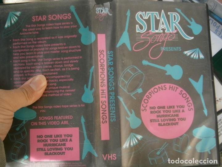 Cine: star songs series scorpions &iexcl;vhs &iexcl;disponemos,mas,de,60.000,en vhs,beta, 2000,