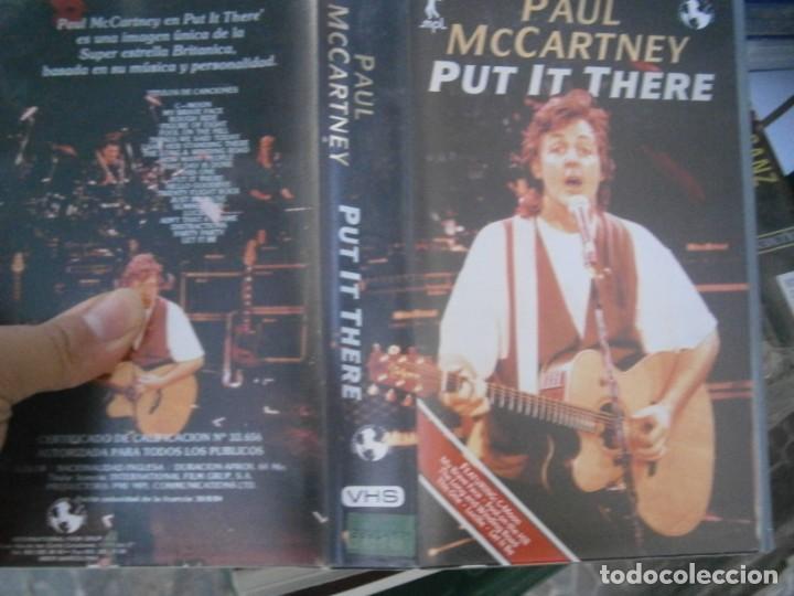 Cinema: put it there paul mc caetney,&iexcl;vhs &iexcl;disponemos,mas,de,60.000,en vhs,beta, 2000,