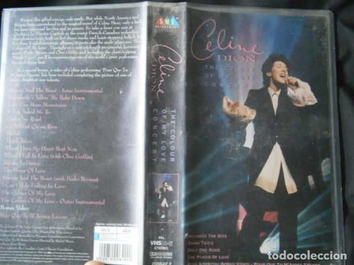 Cine: PELICULA VHS, CELINE DION - Foto 1