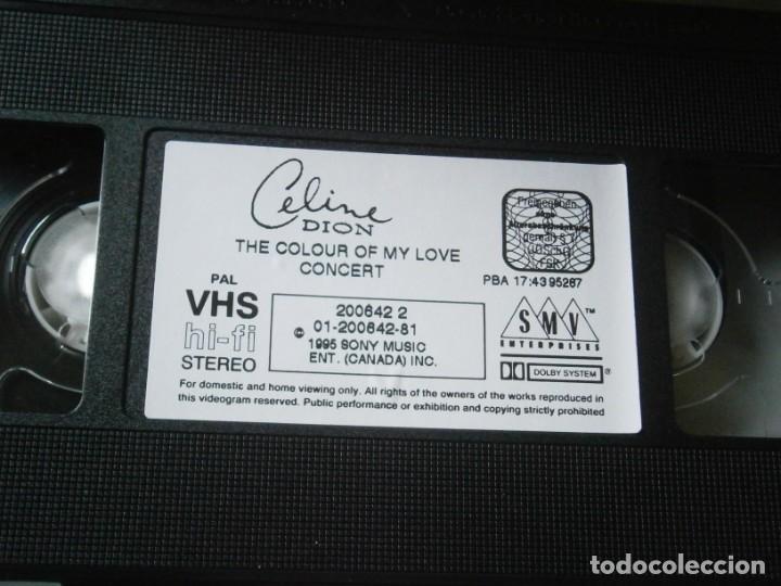 Cine: PELICULA VHS, CELINE DION - Foto 2