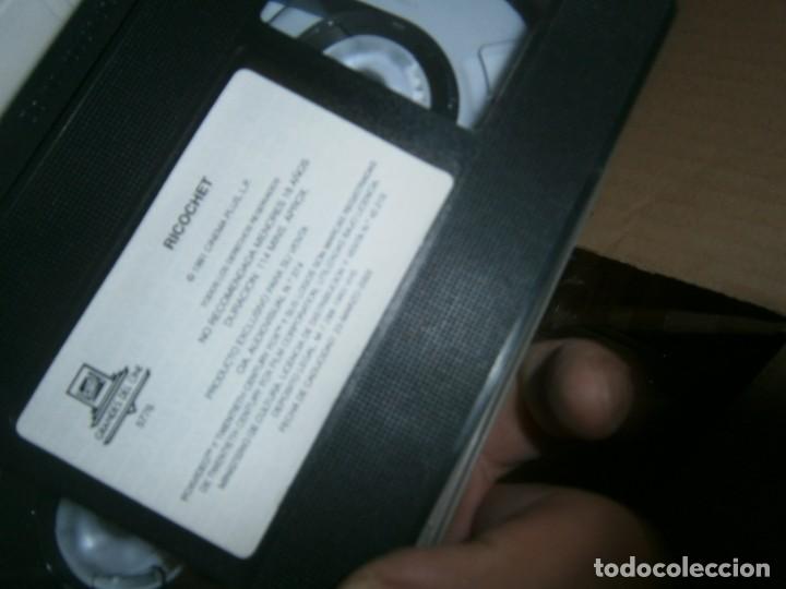 Cine: PELICULA VHS, RICOCHET - Foto 2