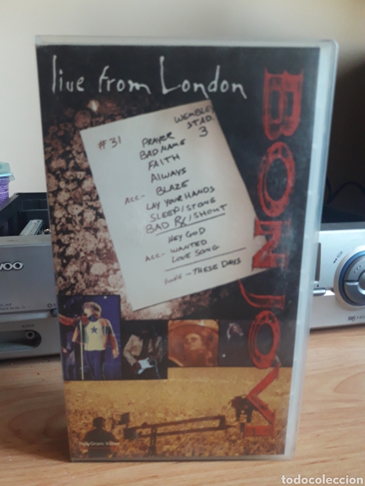 Cine: Bon Jovi Live from London vhs
